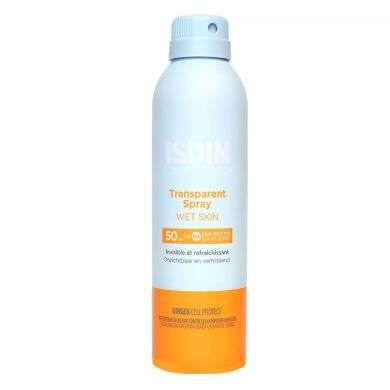 ISDIN FOTOPROTECTOR SPRAY TRANSPARENT WET SKIN 250 ML ISDIN FOTOPROTECTOR SPRAY TRANSPARENT WET SKIN 250 ML