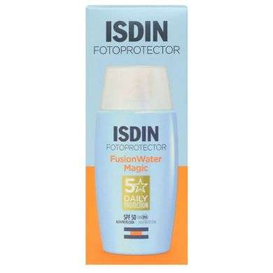 ISDIN FOTOPROTECTOR FUSION WATER SPF 50+ MAGIC50 ML ISDIN FOTOPROTECTOR FUSION WATER SPF 50+ MAGIC50 ML