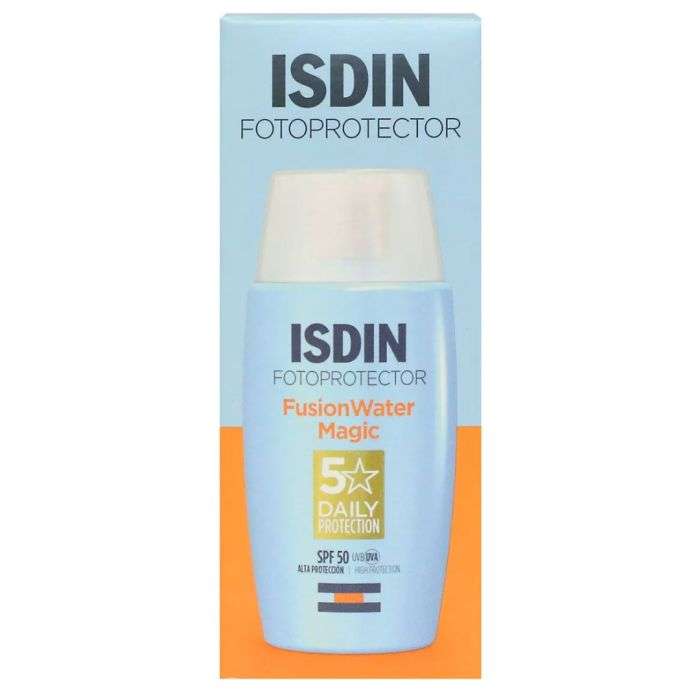 ISDIN FOTOPROTECTOR FUSION WATER SPF 50+ MAGIC50 ML ISDIN FOTOPROTECTOR FUSION WATER SPF 50+ MAGIC50 ML