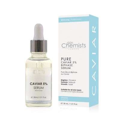 SKIN CHEMISTS PURE CAVIAR 5% BIPHASE SERUM 30ML SKIN CHEMISTS PURE CAVIAR 5% BIPHASE SERUM 30ML