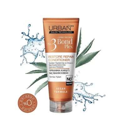 URBAN CARE SALON TECHNOLOGY HONEY INFUSION N03 BOND PLEX CONDITIONER REPARATEUR 250 ML URBAN CARE SALON TECHNOLOGY HONEY INFUSION N03 BOND PLEX CONDITIONER REPARATEUR 250 ML