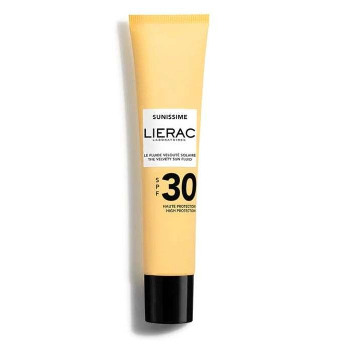 LIERAC SUNISSIME LE FLUIDE VELOUTE SOLAIRE SPF 30 VISAGE 40 ML LIERAC SUNISSIME LE FLUIDE VELOUTE SOLAIRE SPF 30 VISAGE 40 ML