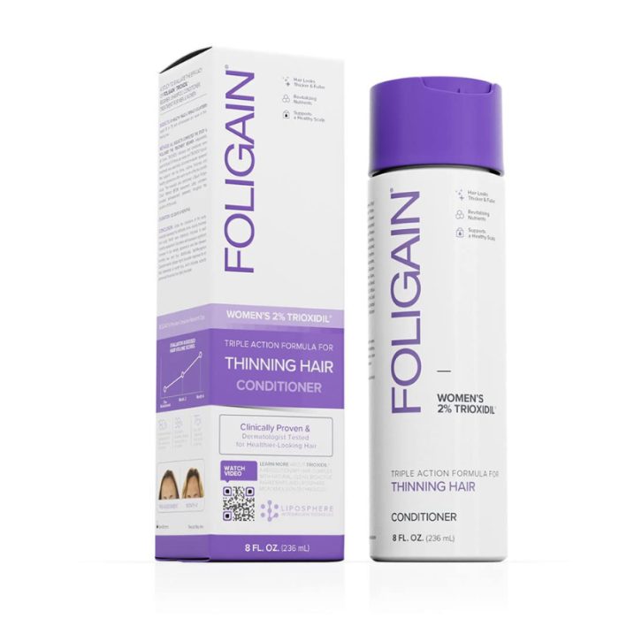 FOLIGAIN APRES SHAMPOING FEMME VOLUMATEUR TRIPLE ACTION 2% TRIOXIDI...