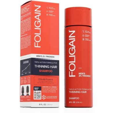 Shampooing triple action homme Foligain Shampooing triple action homme Foligain