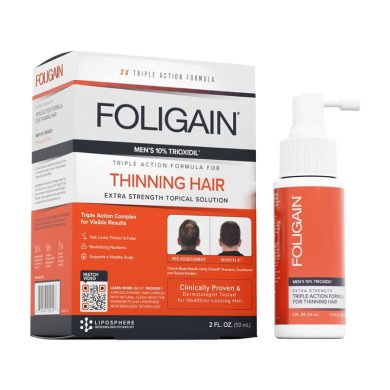 Spray volumateur triple action Foligain Homme Spray volumateur triple action Foligain Homme