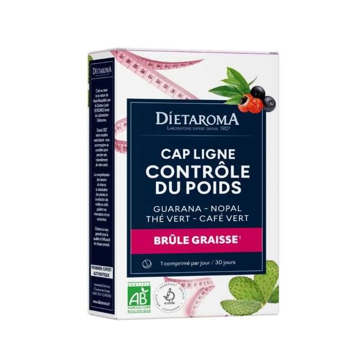 DIETAROMA CAPLIGNE BRULE GRAISSE ET CONTROLE DU POIDS BIO 30 COMPRIMES DIETAROMA CAPLIGNE BRULE GRAISSE ET CONTROLE DU POIDS BIO 30 COMPRIMES