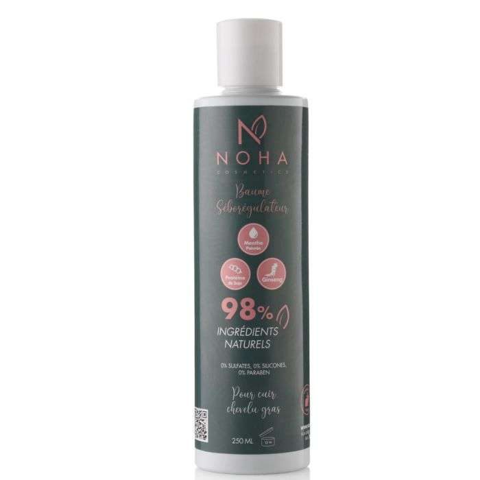 NOHA COSMETICS BAUME SEBOREGULATEUR POUR CUIR CHEVELU GRAS 250 ML NOHA COSMETICS BAUME SEBOREGULATEUR POUR CUIR CHEVELU GRAS 250 ML