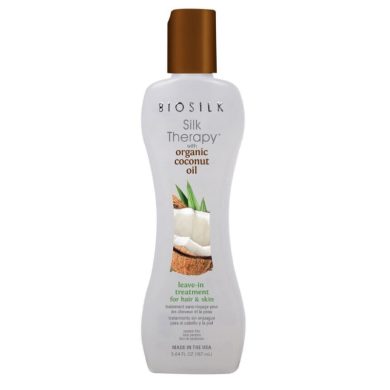 BIOSILK SILK THERAPY ORGANIC COCONUT OIL LEAVE IN POUR CHEVEUX 167 ML BIOSILK SILK THERAPY ORGANIC COCONUT OIL LEAVE IN POUR CHEVEUX 167 ML