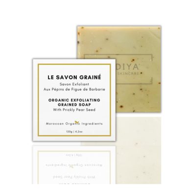 HENDIYA SAVON GRAINE EXFOLIANT VISAGE ET CORPS AUX PEPINS DE FIGUE DE BARBARIE 120 G HENDIYA SAVON GRAINE EXFOLIANT VISAGE ET CORPS AUX PEPINS DE FIGUE DE BARBARIE 120 G