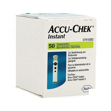 ACCU CHEK INSTANT BOITE DE 50 BANDELETTES ACCU CHEK INSTANT BOITE DE 50 BANDELETTES