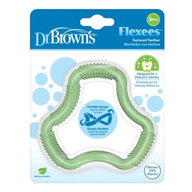 DR BROWNS ANNEAU DE DENTITION FLEXEES VERT 3 MOIS PLUS DR BROWNS ANNEAU DE DENTITION FLEXEES VERT 3 MOIS PLUS