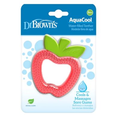 DR BROWNS ANNEAU DE DENTITION AQUACOOL POMME 3 MOIS PLUS DR BROWNS ANNEAU DE DENTITION AQUACOOL POMME 3 MOIS PLUS