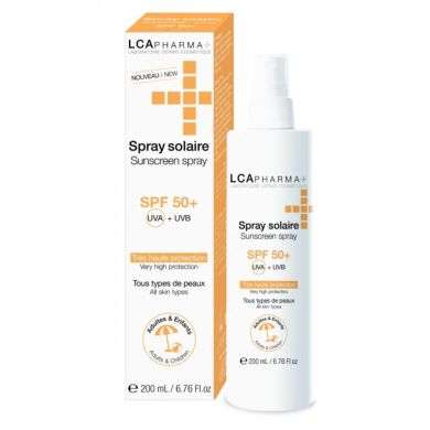 LCA PHARMA SPRAY SOLAIRE SPF 50+ 200 ML LCA PHARMA SPRAY SOLAIRE SPF 50+ 200 ML