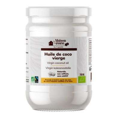 LA MAISON DU COCO HUILE DE COCO 700 ML LA MAISON DU COCO HUILE DE COCO 700 ML