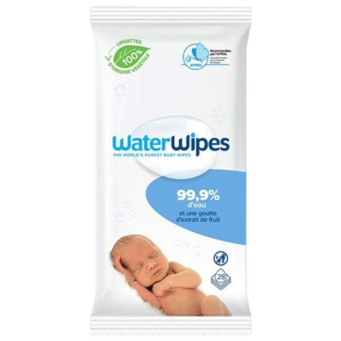 WATERWIPES 28 LINGETTES BEBE WATERWIPES 28 LINGETTES BEBE