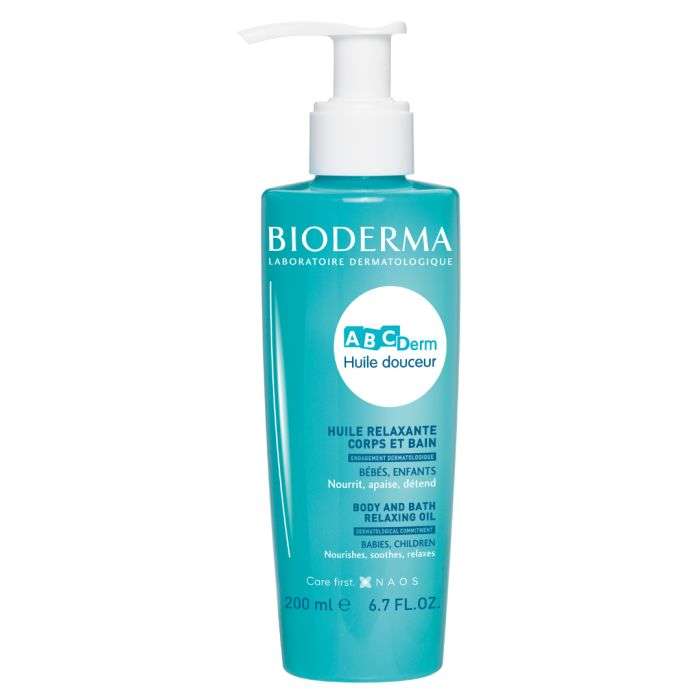 BIODERMA ABCDERM HUILE DOUCEUR RELAXANTE CORPS ET BAIN 200ML BIODERMA ABCDERM HUILE DOUCEUR RELAXANTE CORPS ET BAIN 200ML