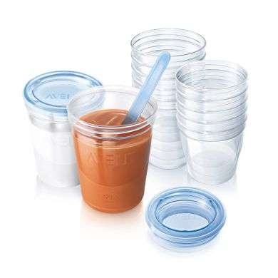 AVENT SET 10 POTS DE CONSERVATION POUR LAIT MATERNEL 180 ML/6OZ AVENT SET 10 POTS DE CONSERVATION POUR LAIT MATERNEL 180 ML/6OZ
