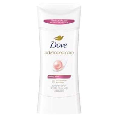 DOVE ADVANCED CARE BEAUTY FINISH 74 G DOVE ADVANCED CARE BEAUTY FINISH 74 G