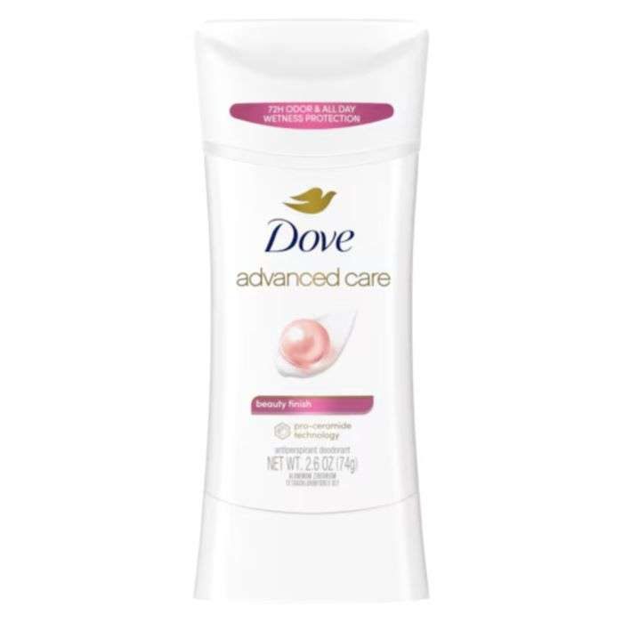 DOVE ADVANCED CARE BEAUTY FINISH 74 G DOVE ADVANCED CARE BEAUTY FINISH 74 G