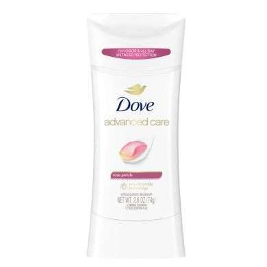 DOVE ADVANCED CARE ROSE PETALS 74 G 72H DOVE ADVANCED CARE ROSE PETALS 74 G 72H
