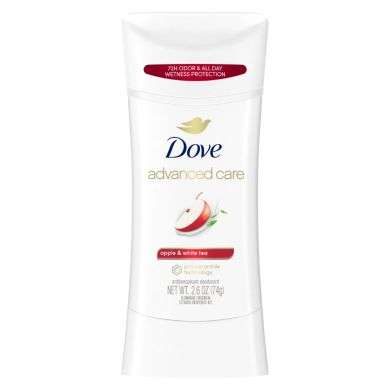 DOVE ADVANCED CARE APPLE AND WHITE TEA 74 G 72H DOVE ADVANCED CARE APPLE AND WHITE TEA 74 G 72H