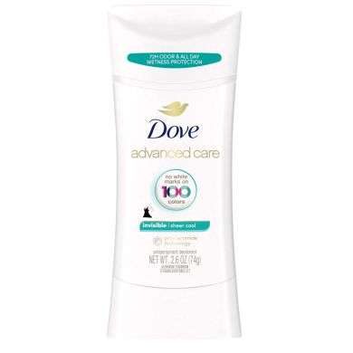 DOVE ADVANCED CARE INVISIBLE 74 G 72H DOVE ADVANCED CARE INVISIBLE 74 G 72H
