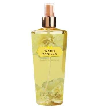 AQC FRAGRANCES BRUME CORPORELLE VANILLE CHAUDE 250ML AQC FRAGRANCES BRUME CORPORELLE VANILLE CHAUDE 250ML