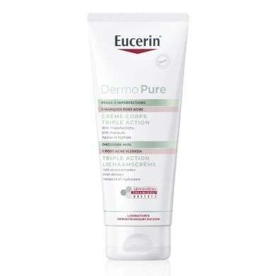 EUCERIN DERMO PURE CREME CORPS TRIPLE ACTION 200 ML EUCERIN DERMO PURE CREME CORPS TRIPLE ACTION 200 ML