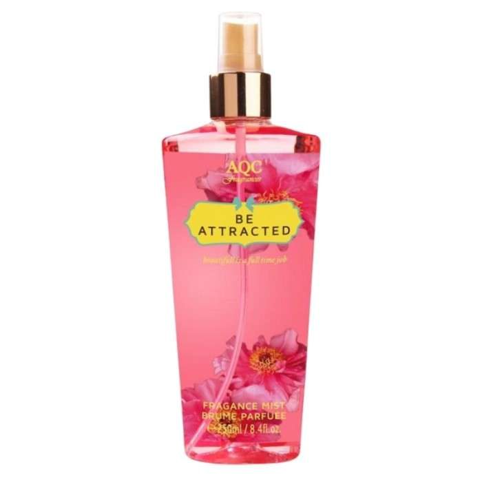 AQC FRAGRANCES BODY MIST BE ATTRACTED 250ML AQC FRAGRANCES BODY MIST BE ATTRACTED 250ML