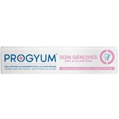 PROGYUM DENTIFICE SOIN GENCIVES ZINC ET ALLANTOINE 75 ML PROGYUM DENTIFICE SOIN GENCIVES ZINC ET ALLANTOINE 75 ML