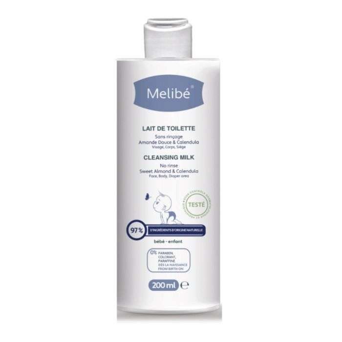 MELIBE LAIT DE TOILETTE SANS RINCAGE 200 ML MELIBE LAIT DE TOILETTE SANS RINCAGE 200 ML