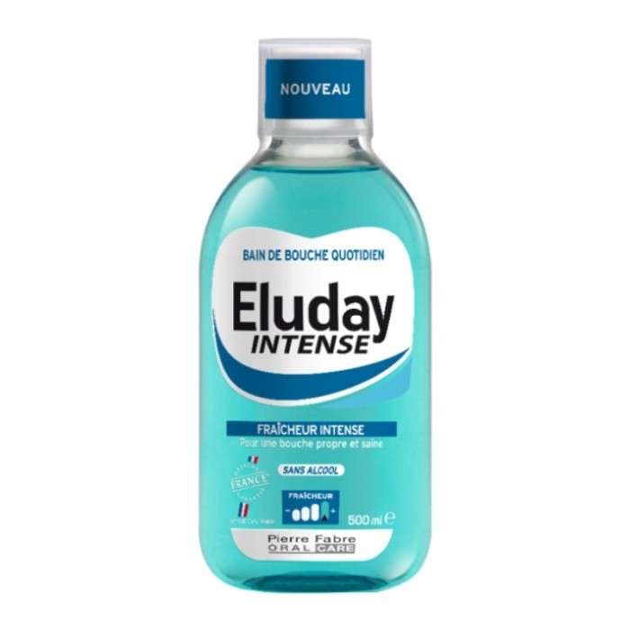 ELGYDIUM ELUDAY BAIN DE BOUCHE FRAICHEUR INTENSE 500 ML ELGYDIUM ELUDAY BAIN DE BOUCHE FRAICHEUR INTENSE 500 ML