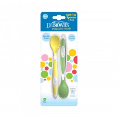 DR BROWNS CUILLERE A POINTE SOUPLE PACK DE 2 DR BROWNS CUILLERE A POINTE SOUPLE PACK DE 2