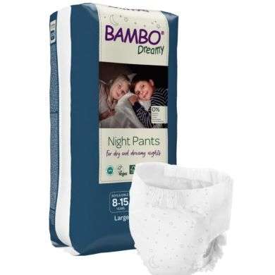 BAMBO DREAMY NIGHT PANTS FILLES ET GARCONS LARGE 8-15 ANS 35-50 KG BAMBO DREAMY NIGHT PANTS FILLES ET GARCONS LARGE 8-15 ANS 35-50 KG