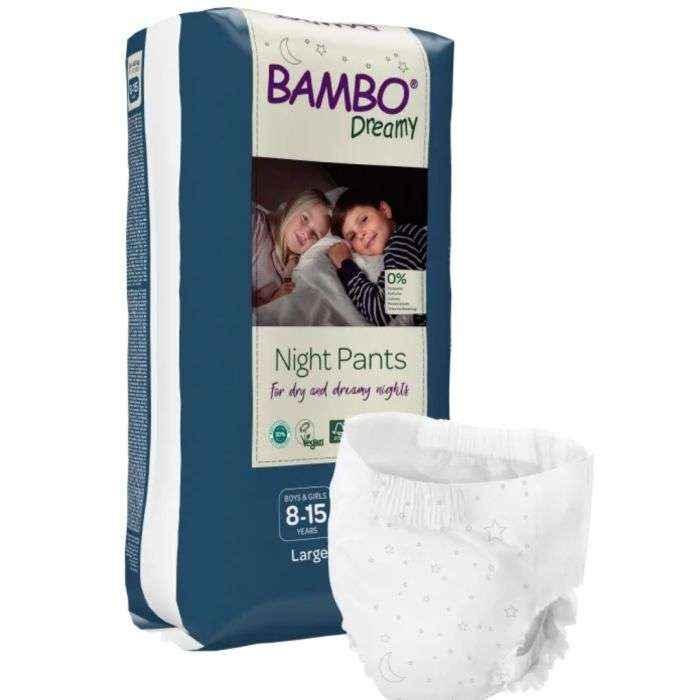 BAMBO DREAMY NIGHT PANTS FILLES ET GARCONS LARGE 8-15 ANS 35-50 KG BAMBO DREAMY NIGHT PANTS FILLES ET GARCONS LARGE 8-15 ANS 35-50 KG