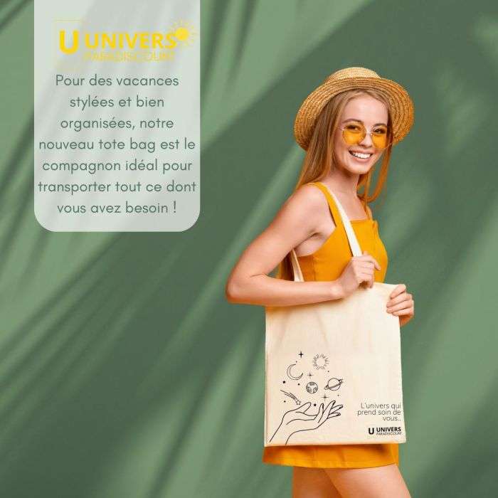 UNIVERSPARADISCOUNT SUMMER ESSENTIALS TOTE BAG