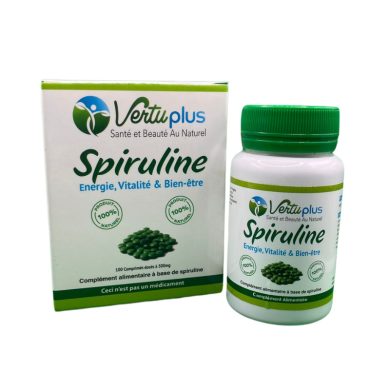 VERTUPLUS SPIRULINE 500 MG 100 COMPRIMES VERTUPLUS SPIRULINE 500 MG 100 COMPRIMES
