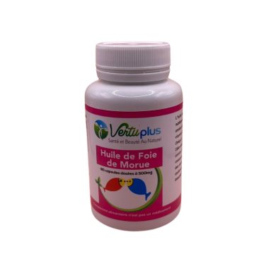 VERTUPLUS HUILE DE FOIE DE MORUE 90 CAPSULES VERTUPLUS HUILE DE FOIE DE MORUE 90 CAPSULES