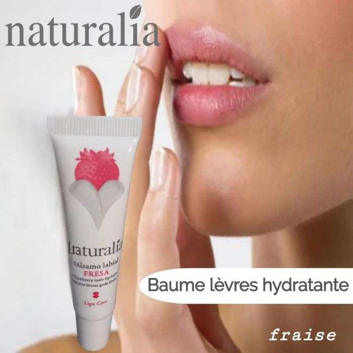 NATURALIA BAUME LEVRES GOUT FRAISE NATURALIA BAUME LEVRES GOUT FRAISE