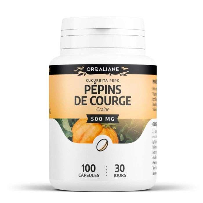 GPH HUILE DE PEPINS DE COURGE 100 CAPSULES