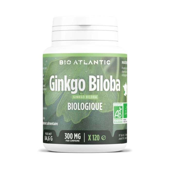GPH GINKGO BILOBA BIO 120 COMPRIMES DOSES A 300 MG GPH GINKGO BILOBA BIO 120 COMPRIMES DOSES A 300 MG