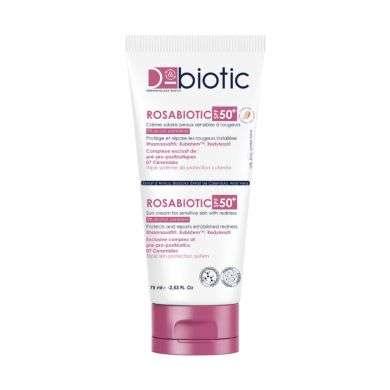 D BIOTIC ROSABIOTIC CREME SOLAIRE PEAUX SENSIBLES A ROUGEURS SPF50+ TEINTE CLAIR 75 ML D BIOTIC ROSABIOTIC CREME SOLAIRE PEAUX SENSIBLES A ROUGEURS SPF50+ TEINTE CLAIR 75 ML
