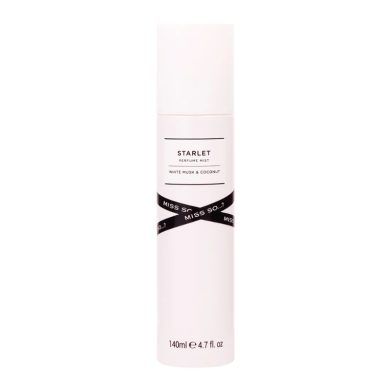 MISS SO SPRAY CORPS STARLET PERFUME MIST WHITE MUSK AND COCUNUT 140 ML MISS SO SPRAY CORPS STARLET PERFUME MIST WHITE MUSK AND COCUNUT 140 ML