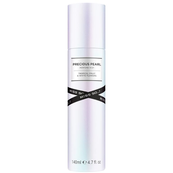 MISS SO SPRAY CORPS STARLET PERFUME MIST WHITE MUSK AND COCUNUT 140 ML MISS SO SPRAY CORPS STARLET PERFUME MIST WHITE MUSK AND COCUNUT 140 ML