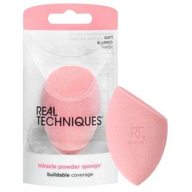 REAL TECHNIQUES MIRACLE POWDER SPONGE REAL TECHNIQUES MIRACLE POWDER SPONGE