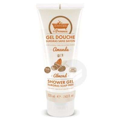 LES PETITS BAINS DE PROVENCE GEL DOUCHE SURGRAS SANS SAVON AMANDE 220 ML LES PETITS BAINS DE PROVENCE GEL DOUCHE SURGRAS SANS SAVON AMANDE 220 ML
