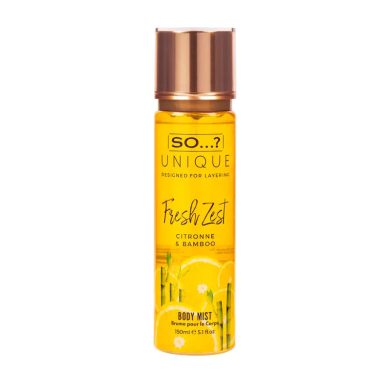 MISS SO UNIQUE SPRAY CORPS FRESH ZEST CITRONNE AND BAMBOO 150 ML MISS SO UNIQUE SPRAY CORPS FRESH ZEST CITRONNE AND BAMBOO 150 ML