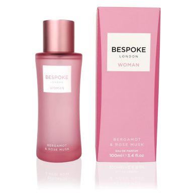 BESPOKE WOMAN BERGAMOT AND ROSE MUSK EAU DE PARFUM 100 ML BESPOKE WOMAN BERGAMOT AND ROSE MUSK EAU DE PARFUM 100 ML