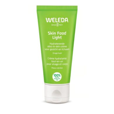 WELEDA SKIN FOOD LIGHT CREME HYDRATANTE TOUT EN UN VISAGE ET CORPS PEAUX SECHES 75 ML WELEDA SKIN FOOD LIGHT CREME HYDRATANTE TOUT EN UN VISAGE ET CORPS PEAUX SECHES 75 ML
