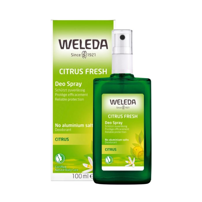 WELEDA CITRUS FRESH DEODORANT SPRAY 100 ML WELEDA CITRUS FRESH DEODORANT SPRAY 100 ML